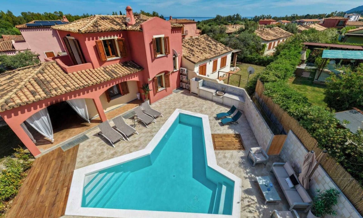 Tertenia Villa | Villa Maria: New Private Pool, 3 Bedrooms, Sea 5 Minutes Walking Distance