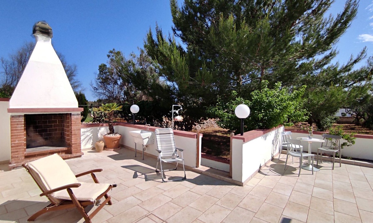 Marina di Pescoluse Villa | Villetta Adaluna - Con Ampio Giardino Privato a Pescoluse