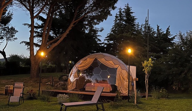 Private stargazing and a hot tub: glamping on the "Balcony of the Gods."